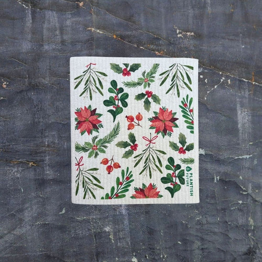 Festive Flora | Swedish Sponge Cloth