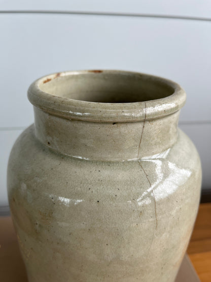 Vintage Earthenware Vase Large | Natural