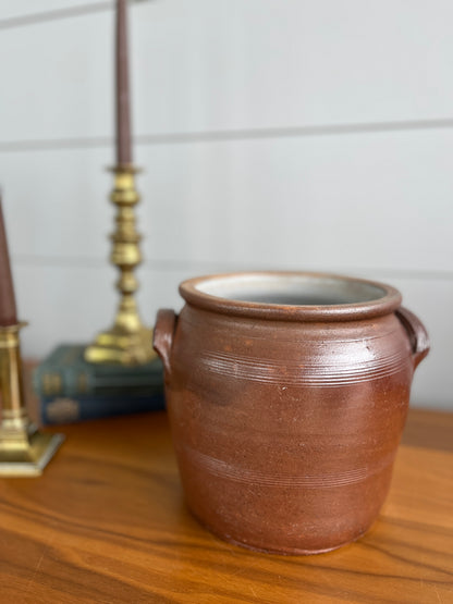 Vintage Earthenware Vase Large | Cinnamon