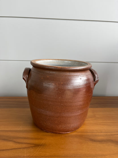 Vintage Earthenware Vase Large | Cinnamon