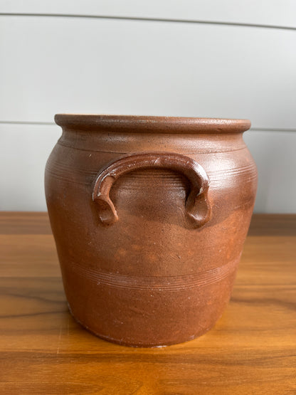 Vintage Earthenware Vase Large | Cinnamon