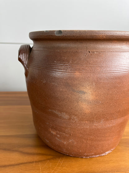 Vintage Earthenware Vase Large | Cinnamon