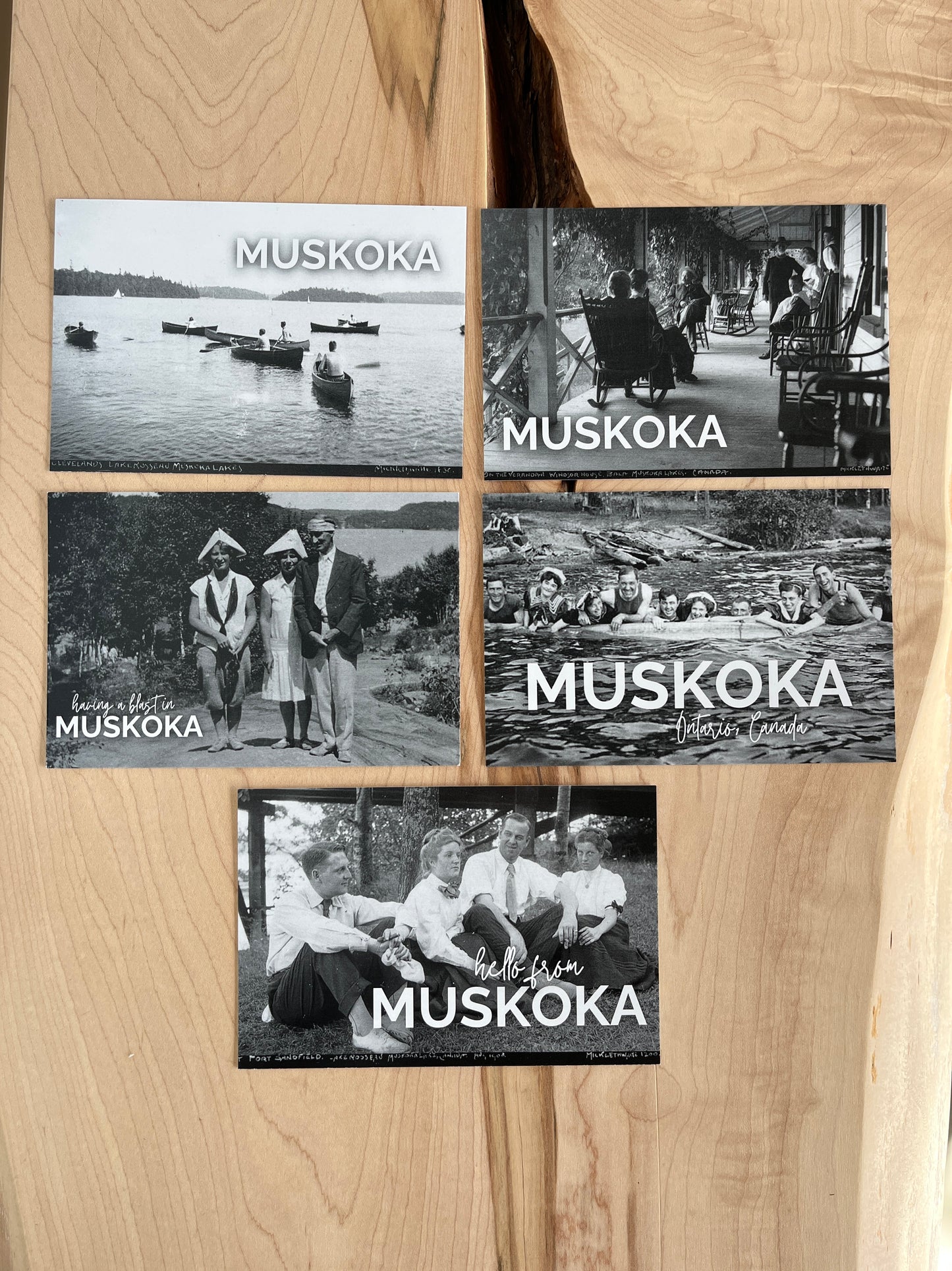 Hello From Muskoka | Vintage Postcard