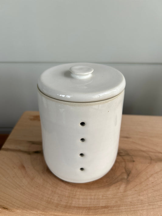 Handmade Ceramic Garlic Pot
