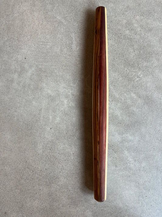 French Rolling Pin | Ash, Padauk, Zebra, Maple, Walnut and Yellow Heart