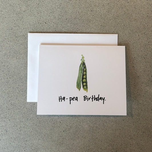Ha-Pea Birthday | Greeting Card