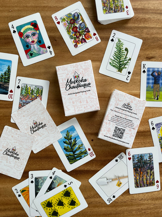 Muskoka Chautauqua Artist Playing Cards