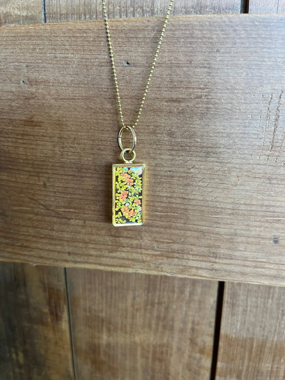 Collier Flèche | Soleil d'or moyen