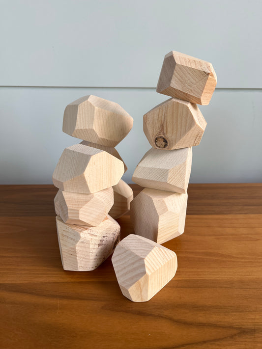 Handcrafted Tumi Ishi Stacking Blocks