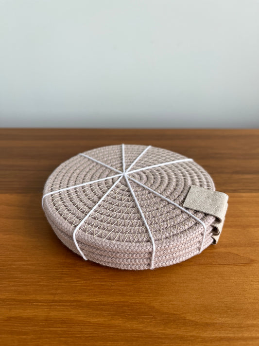 Linen Rope Coasters