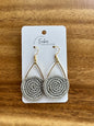 Teardrop Crochet Earrings