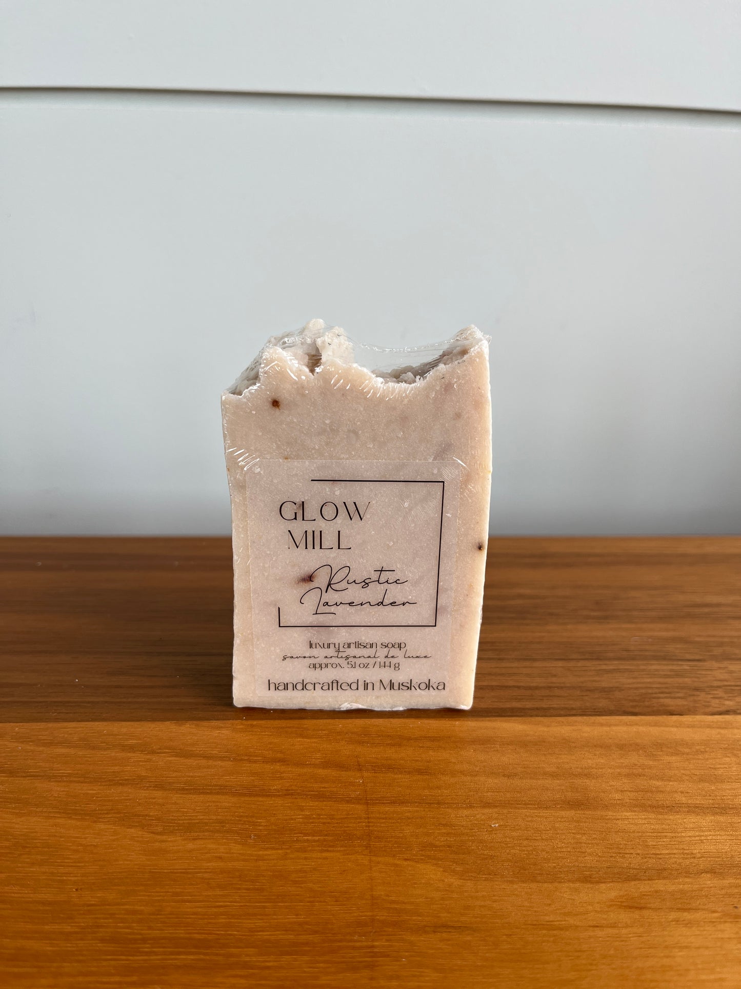 Rustic Lavender Bar | Luxury Artisan Soap