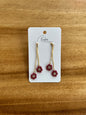 Bloom Drops Hand-Beaded Earrings