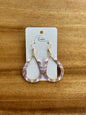 Hand-Beaded Teardrop Earrings