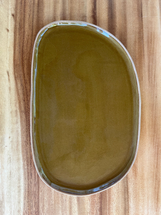 Ceramic Lake Platter Classic | Dijon