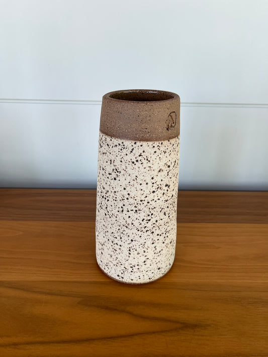Large Artisan Vase | Speckled Cocoa