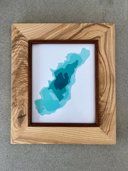 Framed Mary Lake Print