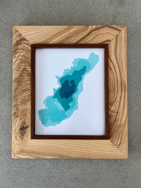 Framed Mary Lake Print