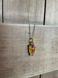Collier Flèche | Soleil d'or moyen