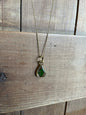 Collier Flèche | Soleil d'or moyen