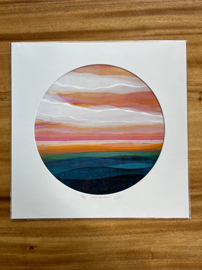 16x16 Framed and Matted Print by Adele Webster