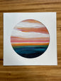 16x16 Matted Print by Adele Webster