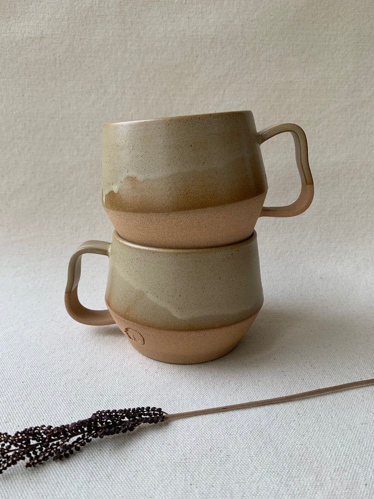 Tasse en céramique Cottage | Sable