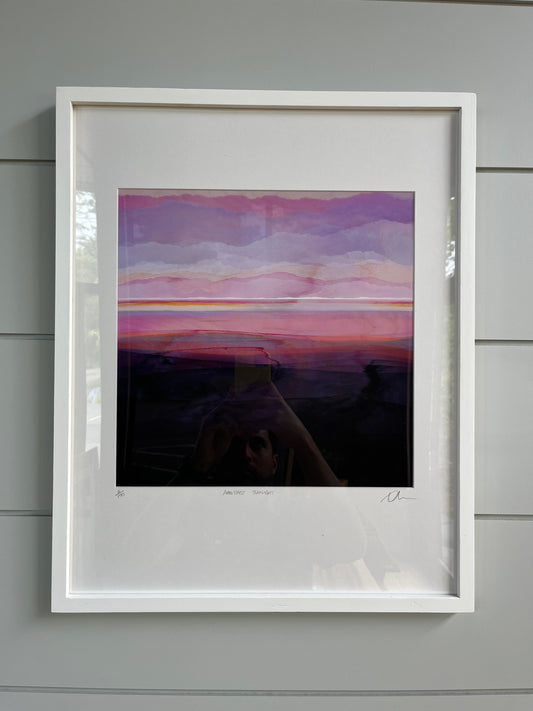 16x20 Framed and Matted Art Print by Adele Webster