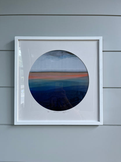 16x16 Framed and Matted Print by Adele Webster