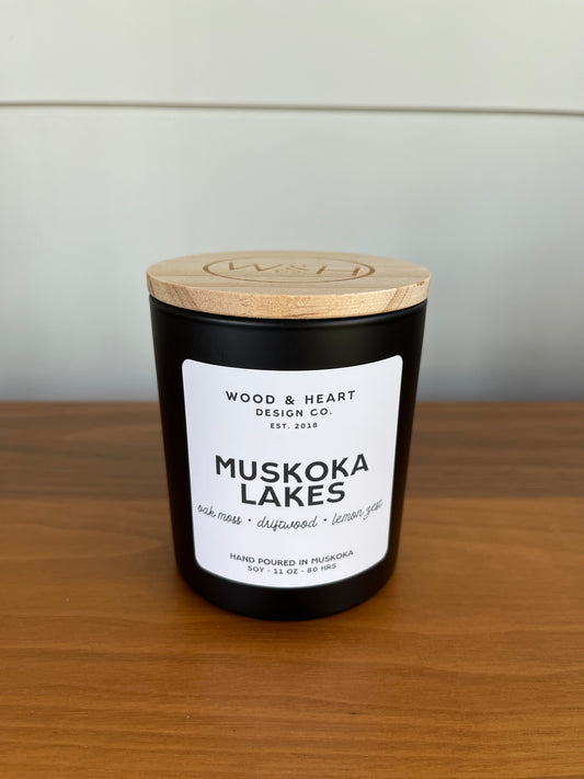 Bougie Muskoka Lakes | Wood and Heart Design Co.