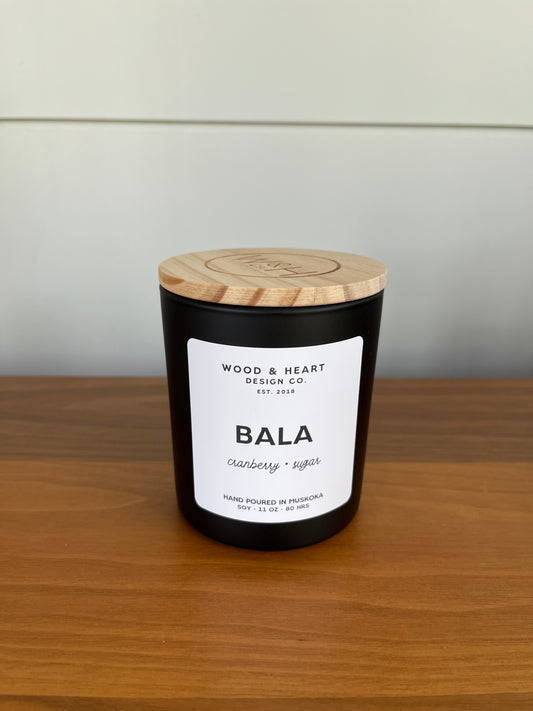 Bougie Bala | Wood and Heart Design Co.