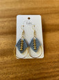 Teardrop Crochet Earrings