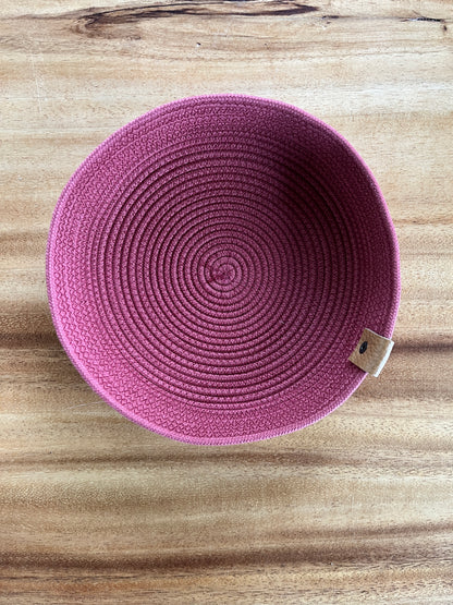 Rope Tray | Cranberry