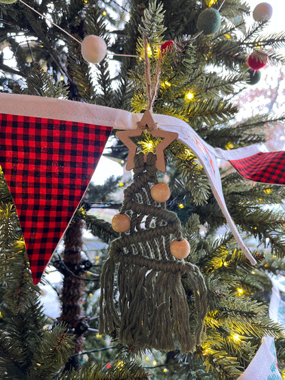 Macrame Ornament | Christmas Tree