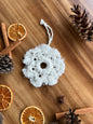 Décoration en macramé | Flocon de neige