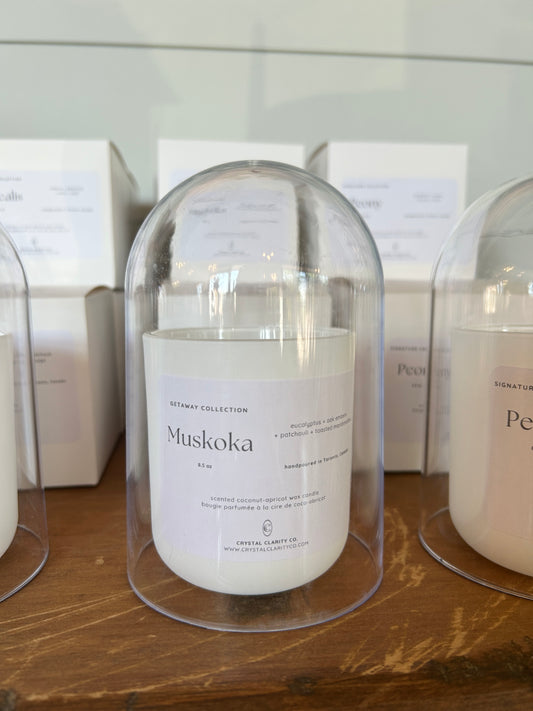 Muskoka - Luxury Scented Wood Wick Candle