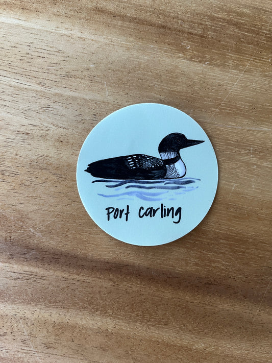 Port Carling Loon | Waterproof Sticker