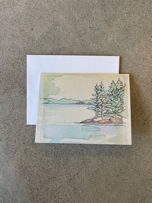 Marsh Lake Summer | Greeting Card