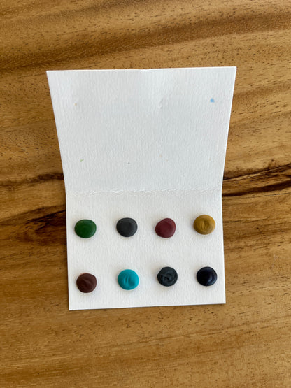 Mini Watercolour Paint Travel Card | Muskoka Palette
