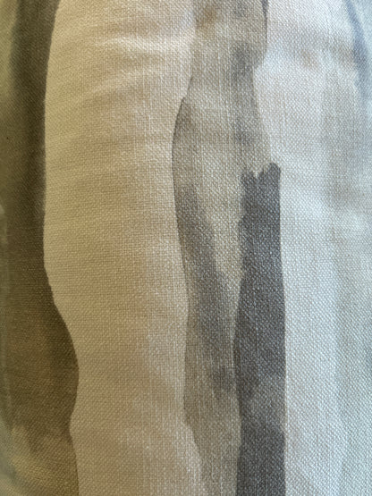 Pair of Lumbar Pillows | Waves of Grey