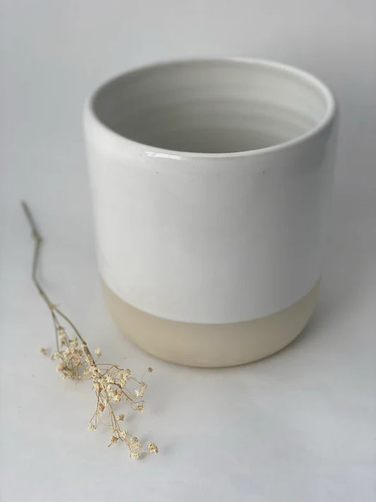 Large Ceramic Vase | White