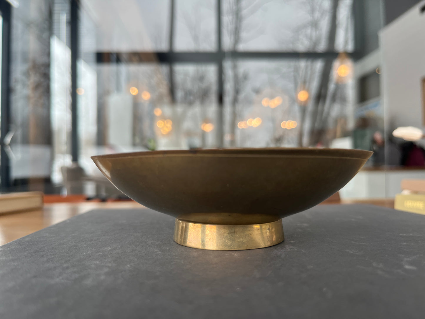 Vintage Cloisonné Pedestal Bowl