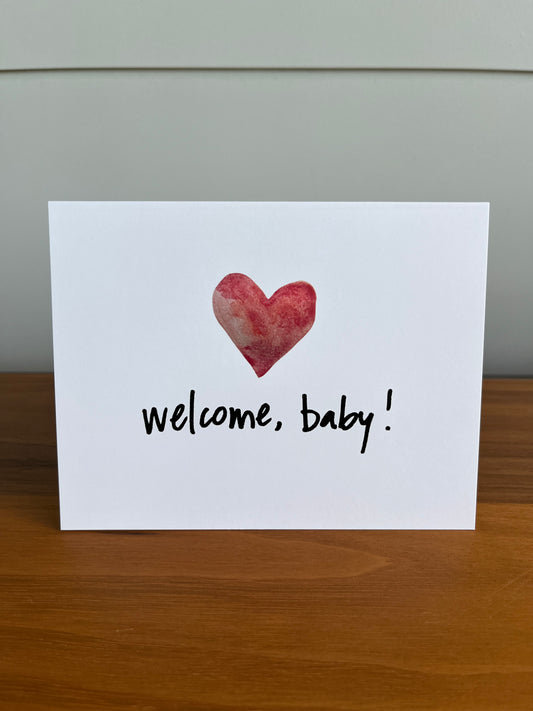 Welcome Baby | Greeting Card