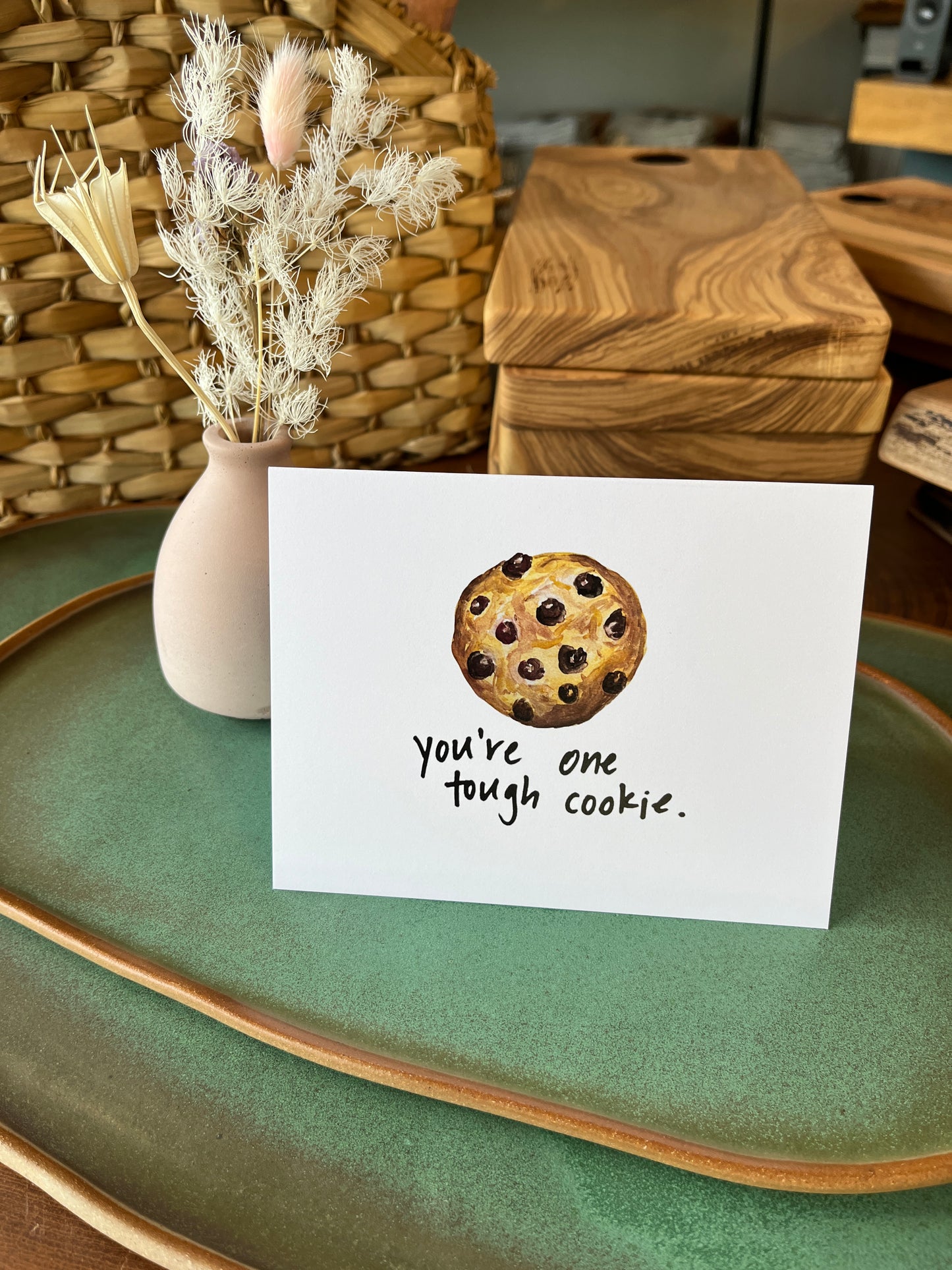 Tough Cookie | Greeting Card