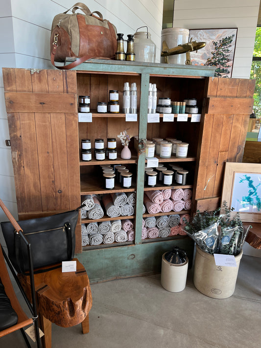 Vintage Wooden Hutch