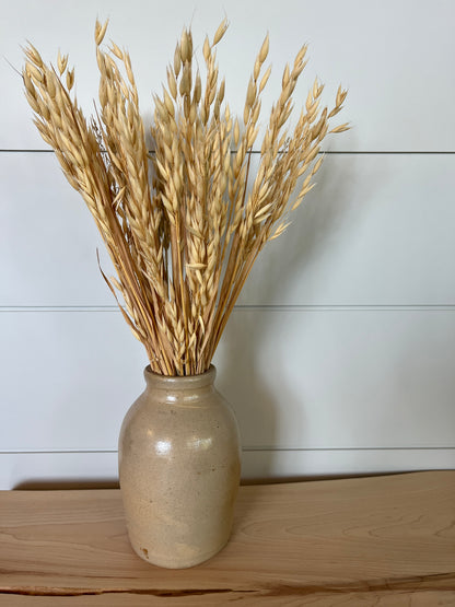 Vintage Earthenware Vase Small | Cream Crock