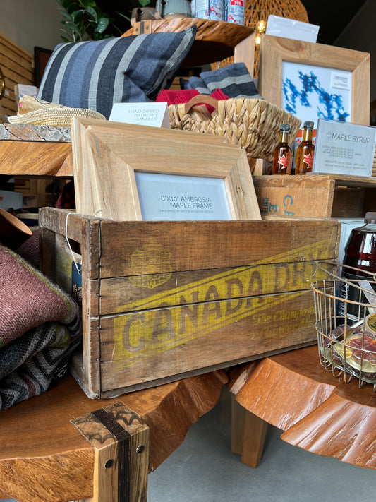 Vintage Canada Dry Crate