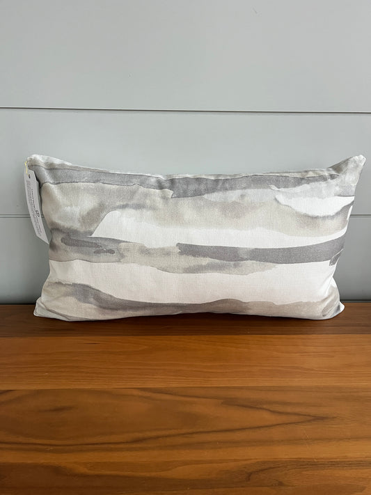 Lumbar Pillow | Waves of Grey