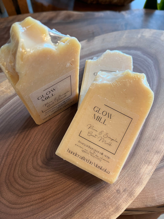 Lait de chèvre pur et simple | Savon artisanal de luxe