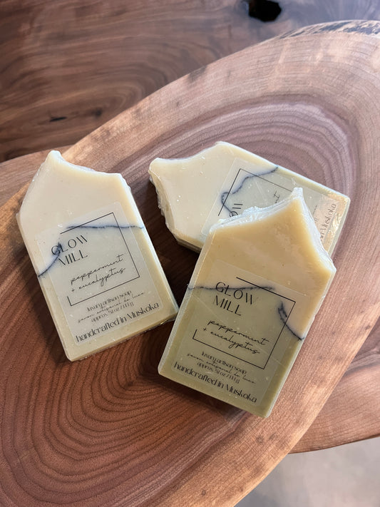 Peppermint + Eucalyptus | Luxury Artisan Soap